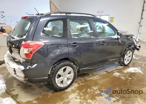 2015 Subaru Forester 2.5I z USA, uszkodzony, nr VIN JF2SJABCXFH564172